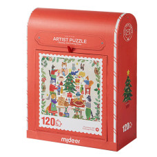 Пазл Mideer Christmas Gift Exchange Party 120 елементів (MD4282)