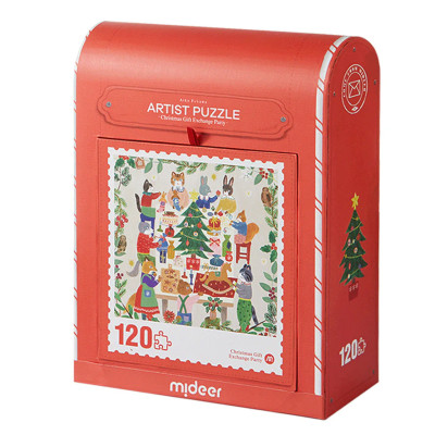 Пазл Mideer Christmas Gift Exchange Party 120 елементів (MD4282) в Ивано-Франковске Пазл Mideer Christmas Gift Exchange Party 120 елементів (MD4282) в Ивано-Франковске
