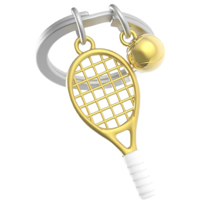 Брелок Metalmorphose Tennis Racket and tennis ball (8000020943851) Брелок Metalmorphose Tennis Racket and tennis ball (8000020943851)