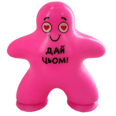 Стретч-антистрес Monster Gum Крутий заміс Прилипало рожевий (CKS-10800/4)
