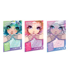 Набір наліпок на нігті Nebulous stars Боді-арт Зоряна краса в асортименті (11459)