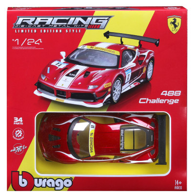Конструктор Bburago Ferrari 488 Challenge 34 деталі (18-26586) Конструктор Bburago Ferrari 488 Challenge 34 деталі (18-26586)