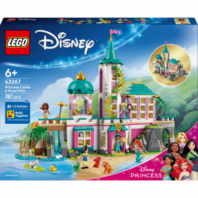 Конструктор LEGO Disney Замок принцеси та королівські улюбленці (43267)