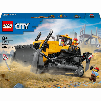 Конструктор LEGO City Жовтий бульдозер (60466)