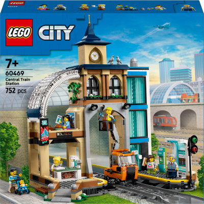 Конструктор LEGO City Центральний залізничний вокзал (60469)