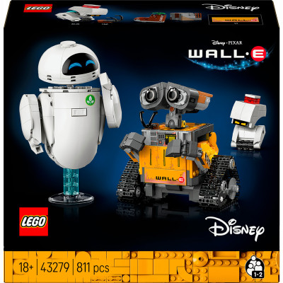 Конструктор LEGO ǀ Disney and Pixar ВОЛЛ·І та Єва (43279) Конструктор LEGO ǀ Disney and Pixar ВОЛЛ·І та Єва (43279)