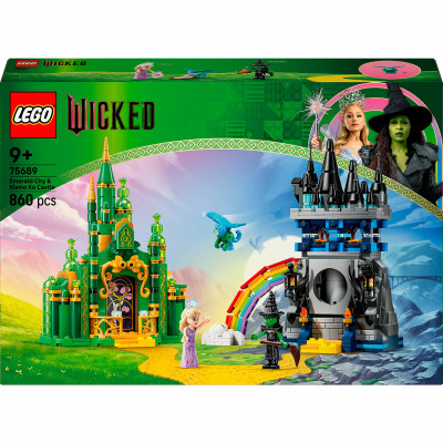 Конструктор LEGO Wicked Емеральд-сіті і замок Кіамо Ко (75689)