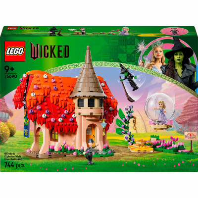 Конструктор LEGO Wicked Подорож Ґлінди та Ельфаби в Манчкінленд (75690)