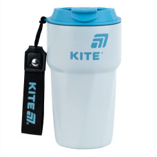 Термокружка Kite сіро-блакитна 450 мл (K25-1220-2)