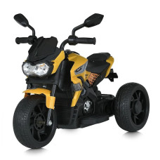Мотоцикл Bambi Racer жовтий (M 5825E-6) Мотоцикл Bambi Racer жовтий (M 5825E-6)