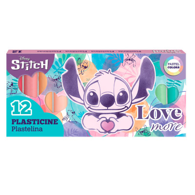 Пластилін CoolPack Colorino Stitch 12 кольорів (91989PTR) в Чернигове