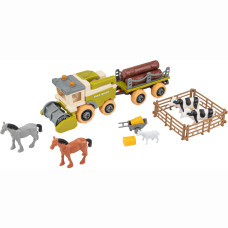 Ігровий набір Otamanko Веселий хутір Комбайн, коні, корови і вівця (532.01.64)