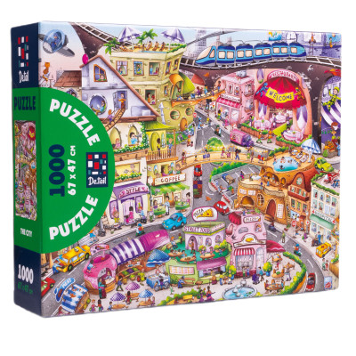 Пазл De.tail Місто 1000 деталей (DT1000-13) в Запорожье