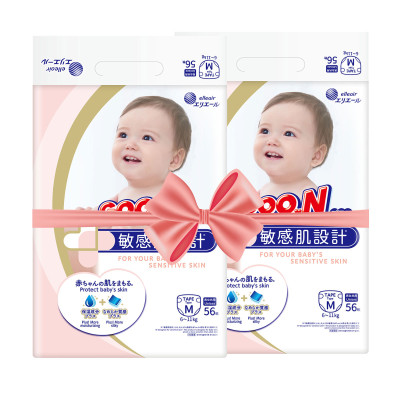 Підгузки Goo.N Plus М 6-11 кг 112 штук (21000628-2) в Виннице