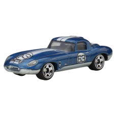 Автомодель Hot Wheels Silver series Jaguar Lightweight E-type (HRT81/JBY90)