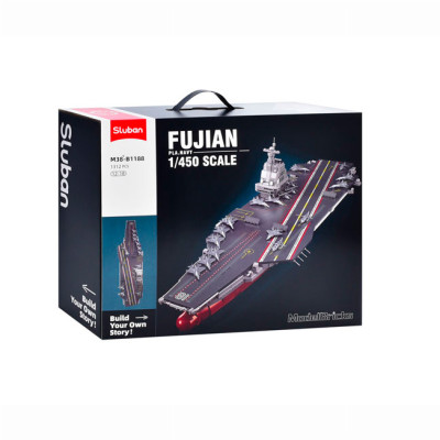 Конструктор Sluban Model Bricks Авіаносець 1312 деталей (M38-B1188)