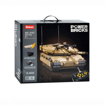Конструктор Sluban Танк 937 деталей (M38-B1022) Конструктор Sluban Танк 937 деталей (M38-B1022)