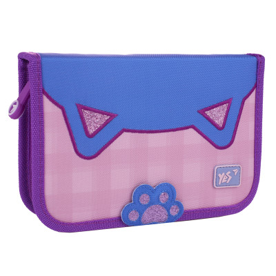 Пенал Yes HP-03 Lovely Kitty одинарний з клапаном (533657) в Виннице
