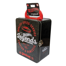 Вінтажний контейнер Hot Wheels для 18 машинок чорний (HWCC22B)