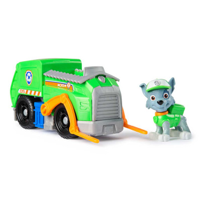 Ігровий набір Paw Patrol Базовий рятівний автомобіль з водієм Роккі (SM97237/6071213) Ігровий набір Paw Patrol Базовий рятівний автомобіль з водієм Роккі (SM97237/6071213)