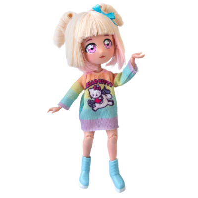 Лялька 4SF Manga Dolls Hello Kitty Стильна Цукерочка-єдиноріг (HKTF2000) Лялька 4SF Manga Dolls Hello Kitty Стильна Цукерочка-єдиноріг (HKTF2000)