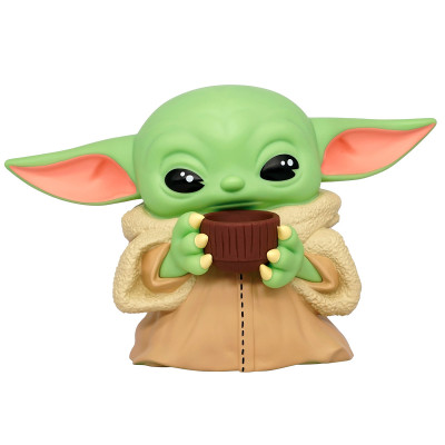 Скарбничка Monogram Мандалорець Ґроґу з чашкою (28924) Скарбничка Monogram Мандалорець Ґроґу з чашкою (28924)