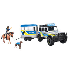 ​Ігровий набір Dickie Toys Поліція Перевезення коней (3717007)
