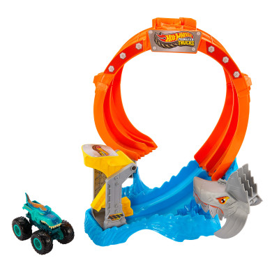Ігровий набір Hot Wheels Monster Trucks Монстро-атака акули (JFR08) в Полтаве Ігровий набір Hot Wheels Monster Trucks Монстро-атака акули (JFR08) в Полтаве