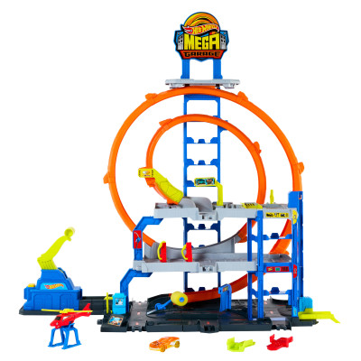 Ігровий набір Hot Wheels City Гараж з мега петлею (JBM74) в Хмельницком
