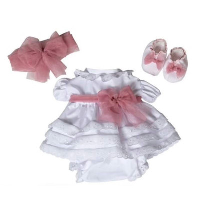 Набір одягу для пупсів Munecas De Cuna 55 см рожевий (8436587143533) Набір одягу для пупсів Munecas De Cuna 55 см рожевий (8436587143533)