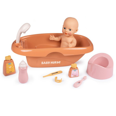 Ванна для пупса Smoby Бебі Ньорс Терракотова пудра (7600220383) в Днепре