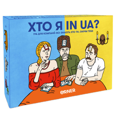 ​​Настільна гра Orner Хто я in UA? (orner-2073) в Виннице