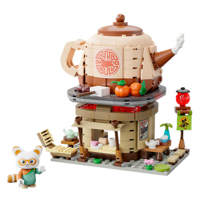 Конструктор Pantasy Kung Fu Panda Міні Вид на вулицю Чайна лавка Шифу 335 елементів (86507)