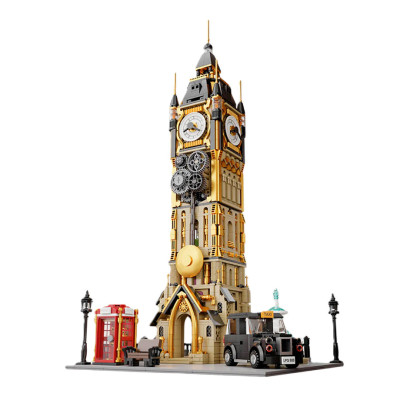 Конструктор Pantasy Original Steampunk Парк Годинникова вежа 2424 елементів (85008) Конструктор Pantasy Original Steampunk Парк Годинникова вежа 2424 елементів (85008)