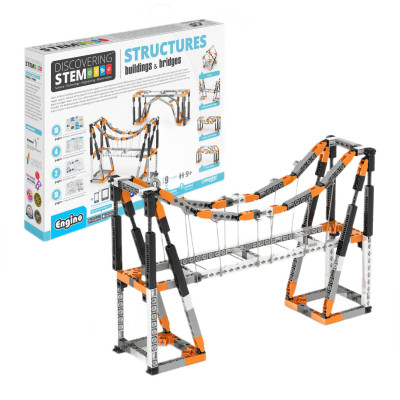 Конструктор Engino STEM Конструкції: будівлі та мости 9 в 1 (STEM06) Конструктор Engino STEM Конструкції: будівлі та мости 9 в 1 (STEM06)