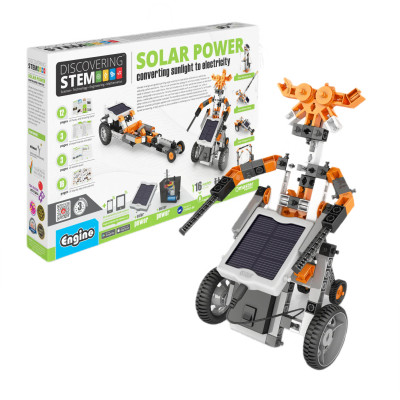 Конструктор Engino STEM Сонячна енергія 16 в 1 (STEM30) Конструктор Engino STEM Сонячна енергія 16 в 1 (STEM30)