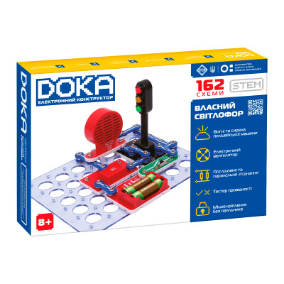 Електронний конструктор Doka 162 схеми (D70714) в Виннице