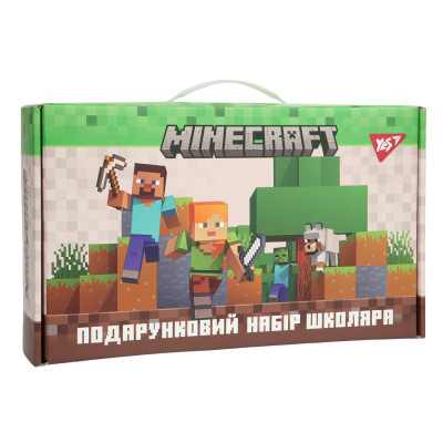 Набір канцелярії Yes Minecraft № 6 25 предметів (450218) в Ровном Набір канцелярії Yes Minecraft № 6 25 предметів (450218) в Ровном