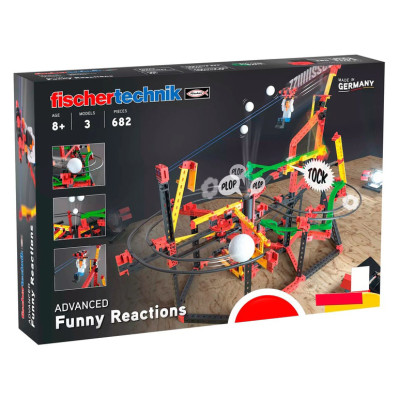 Конструктор Fisсhertechnik Advanced Кумедні реакції (FT-559890) Конструктор Fisсhertechnik Advanced Кумедні реакції (FT-559890)