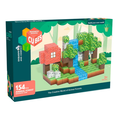 Конструктор My World Магнітні блоки 154 деталі (CJ-4545569) Конструктор My World Магнітні блоки 154 деталі (CJ-4545569)