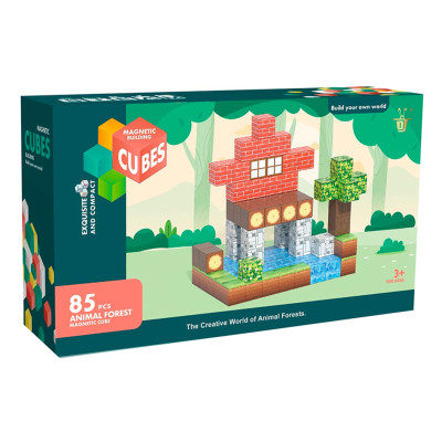 Конструктор My World Магнітні блоки 85 деталей (CJ-4832564) Конструктор My World Магнітні блоки 85 деталей (CJ-4832564)