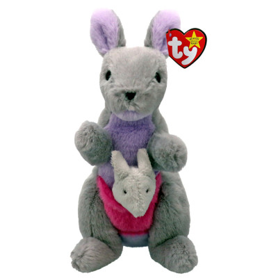 М'яка іграшка TY Beanie Babies Сірий кенгуру Kayla 15 см (41349) М'яка іграшка TY Beanie Babies Сірий кенгуру Kayla 15 см (41349)