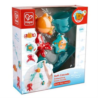 Набір іграшок для ванни Hape Морські мешканці (E0215) Набір іграшок для ванни Hape Морські мешканці (E0215)