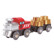 Ігровий набір Hape Вантажний потяг з шестернями (E3751)