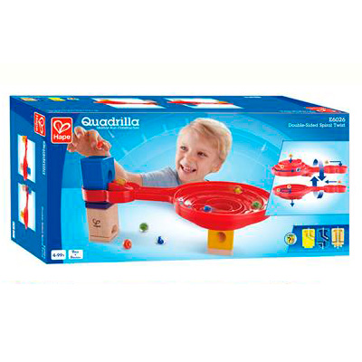 Конструктор Hape Двостороння спіраль 18 елементів (E6026) в Черкассах Конструктор Hape Двостороння спіраль 18 елементів (E6026) в Черкассах