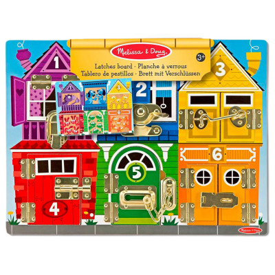 Ігровий набір Melissa and Doug Дерев’яна дошка із засувками (SM93406/6075185) в Луцке Ігровий набір Melissa and Doug Дерев’яна дошка із засувками (SM93406/6075185) в Луцке
