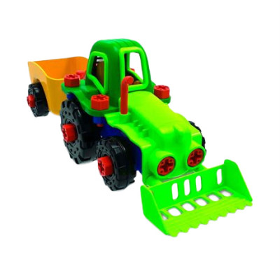 Конструктор Edu-Toys Трактор з інструментами (JS030) Конструктор Edu-Toys Трактор з інструментами (JS030)