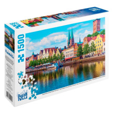 Пазл Puzzleville Місто Любек на річці Траве 1500 елементів (PZL1500_5)