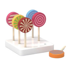 Ігровий набір Viga Toys Льодяники з дерева (44529)