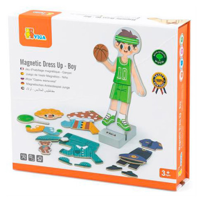 Магнітна гра Viga Toys Вдягни хлопчика (44636) в Днепре Магнітна гра Viga Toys Вдягни хлопчика (44636) в Днепре